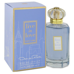 Live In Love New York by Oscar De La Renta Eau De Parfum Spray 3.4 oz for Women